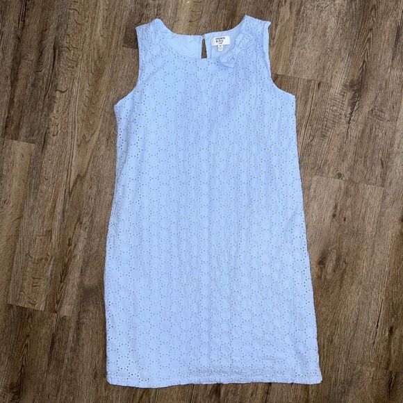 Crown & Ivy • Eyelet Lace Cotton Dress - Picture 1 of 5